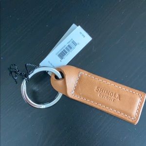 Shinola Leather Key Ring